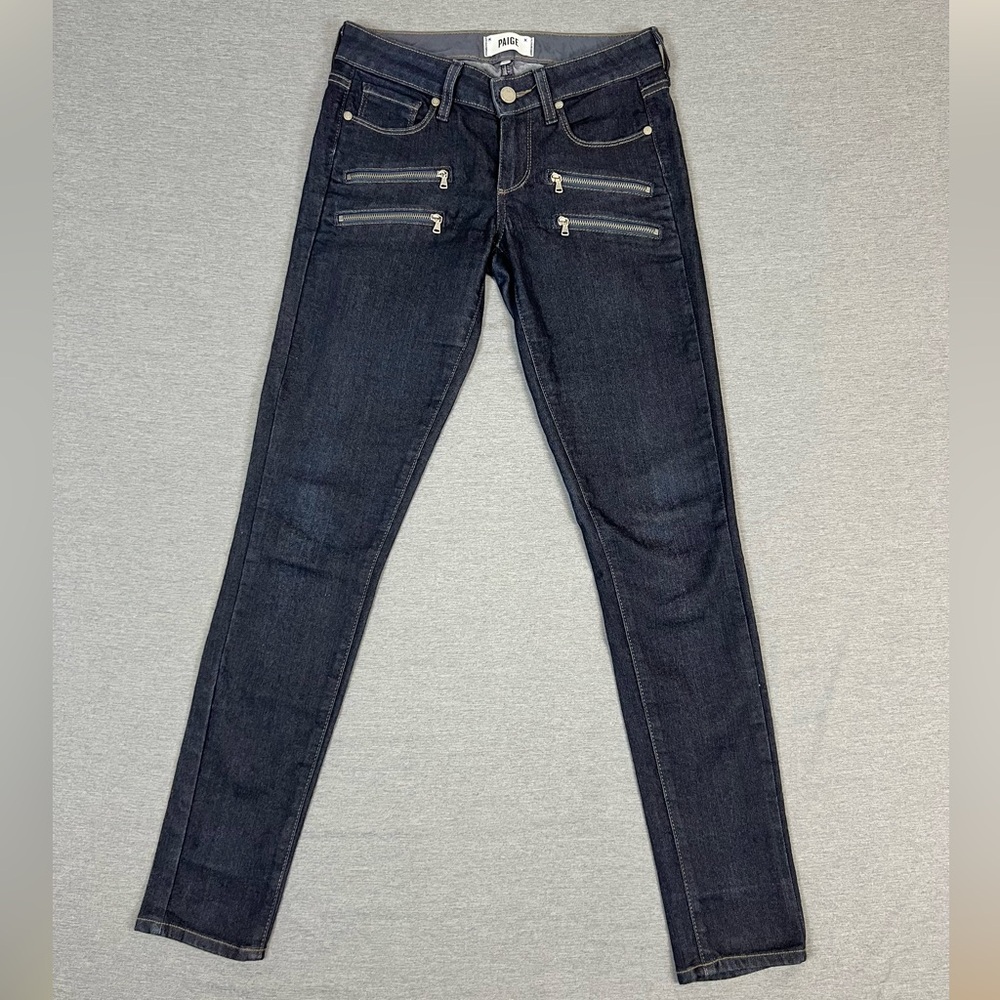 PAIGE Dark Indigo Denim Edgemont Jeans
